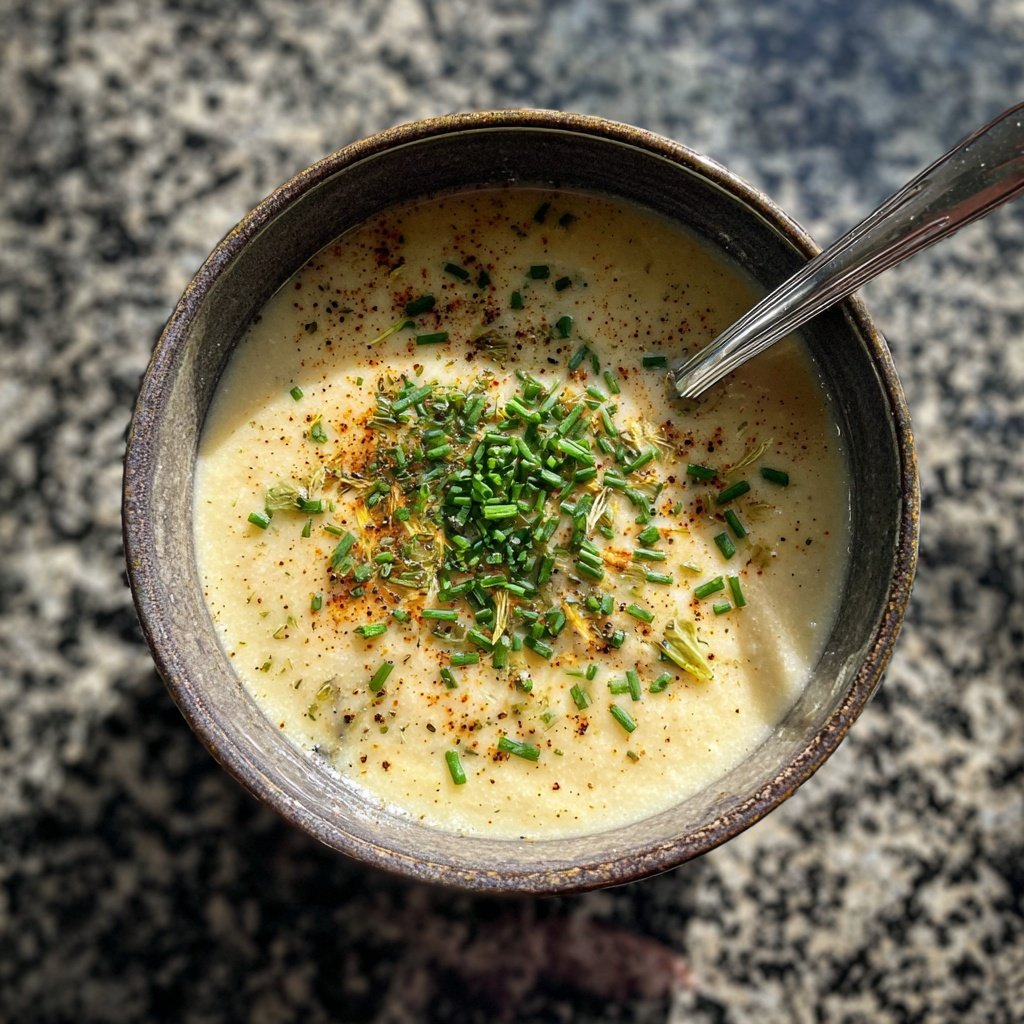 Blumenkohl Suppe Mit Lauch