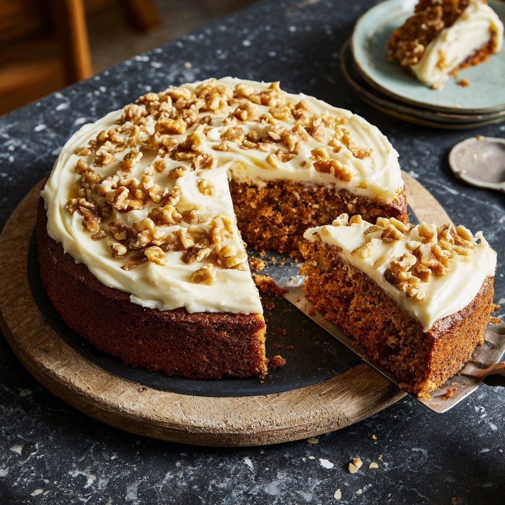 Karottenkuchen Mit Dattel Süße