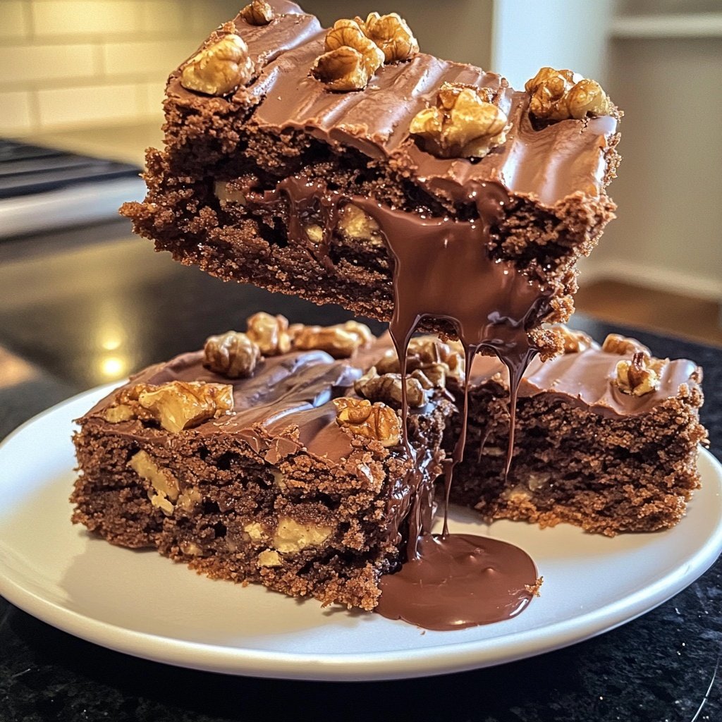 Fudgy Chewy Browkies (Brookies)