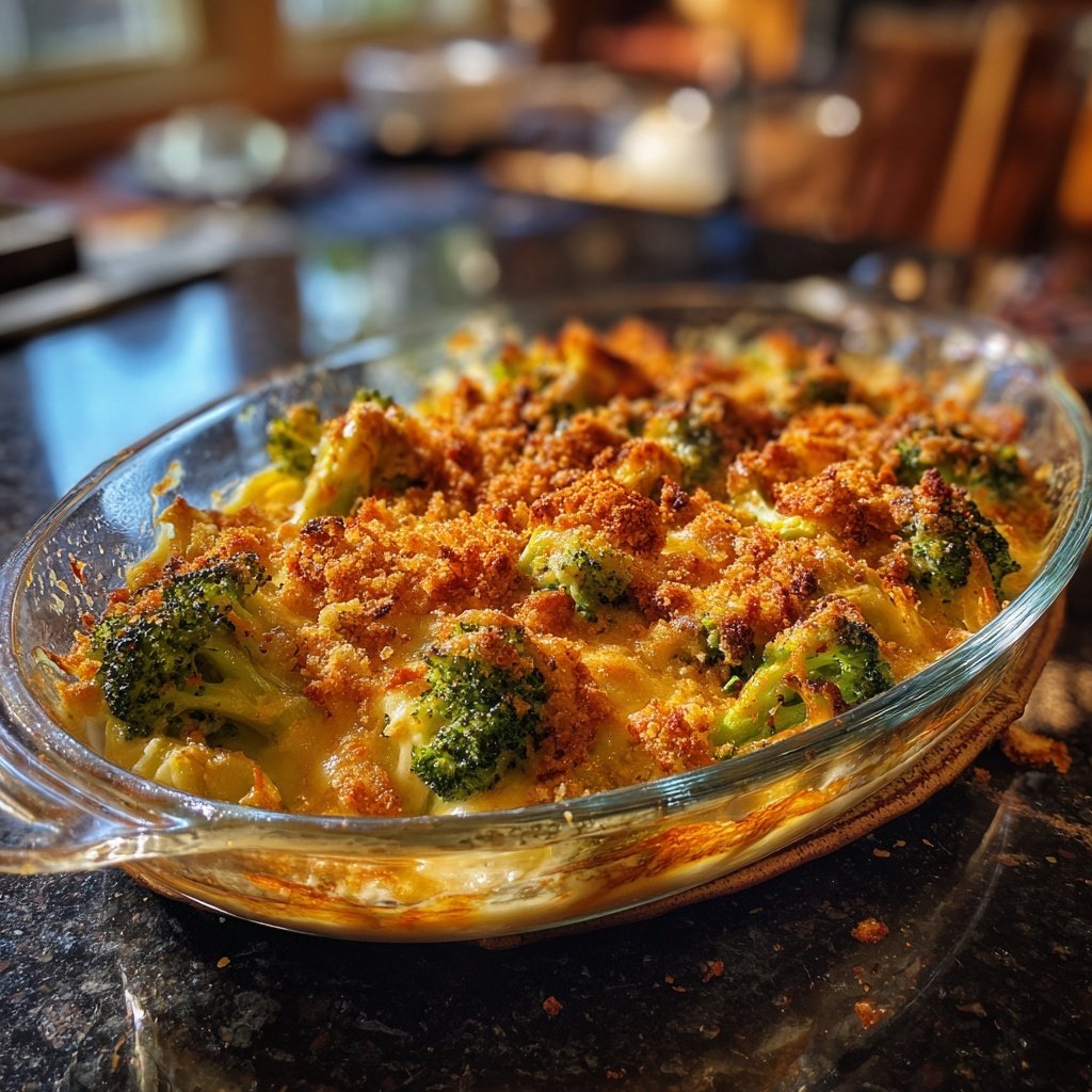 Brokkoli Auflauf Mit Frischkäse