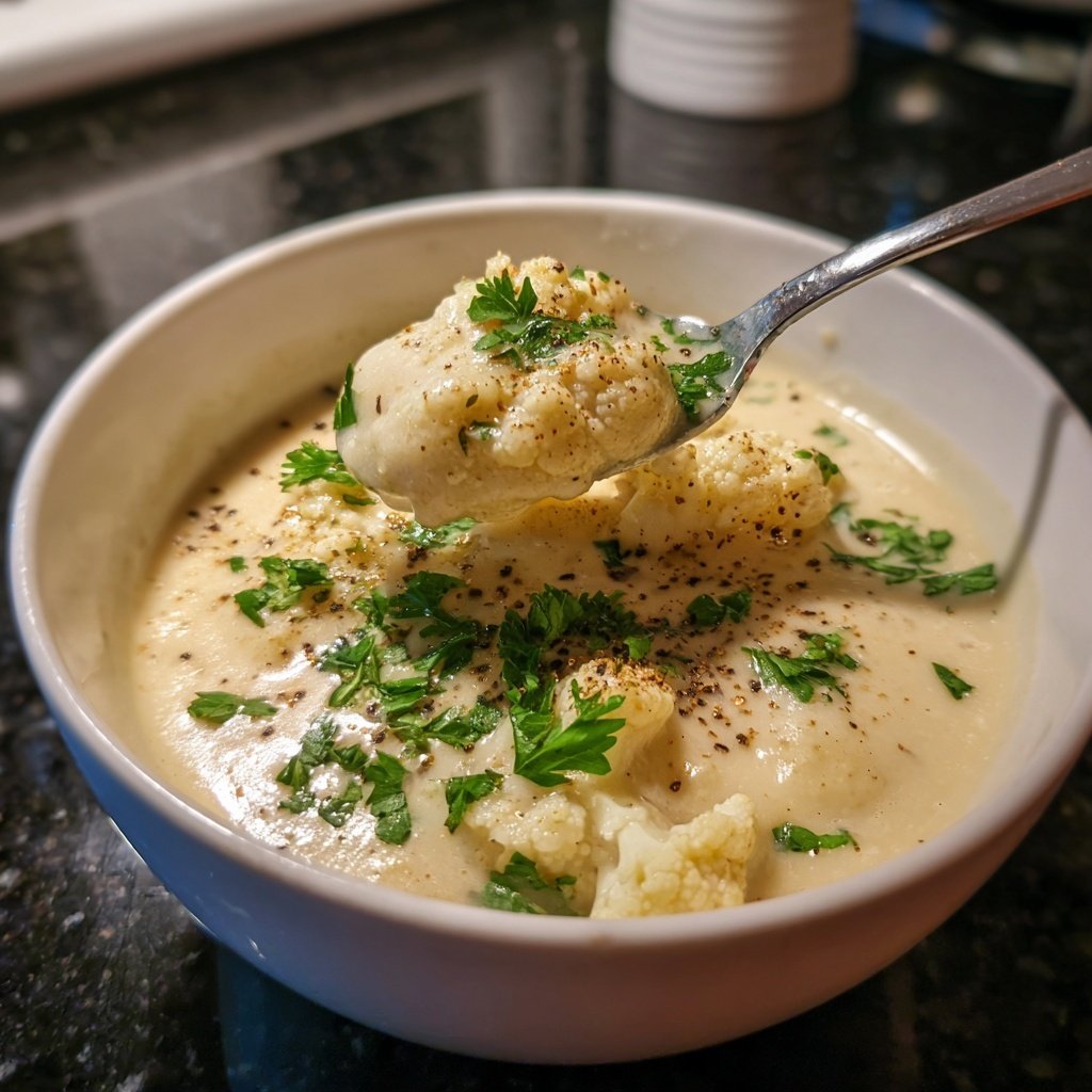 Blumenkohlsuppe einfach gekocht